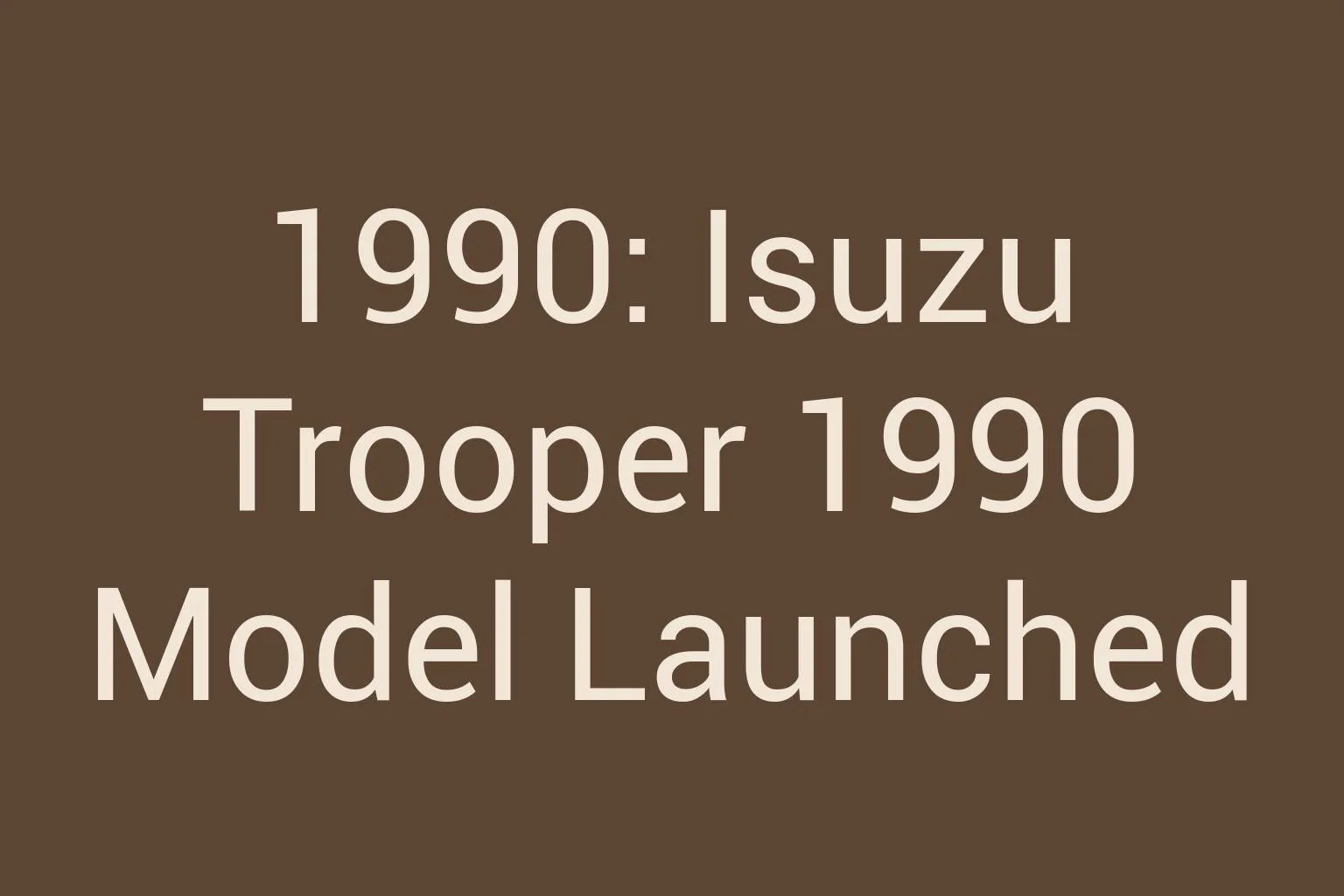 1990-isuzu-trooper-1990-model-launched